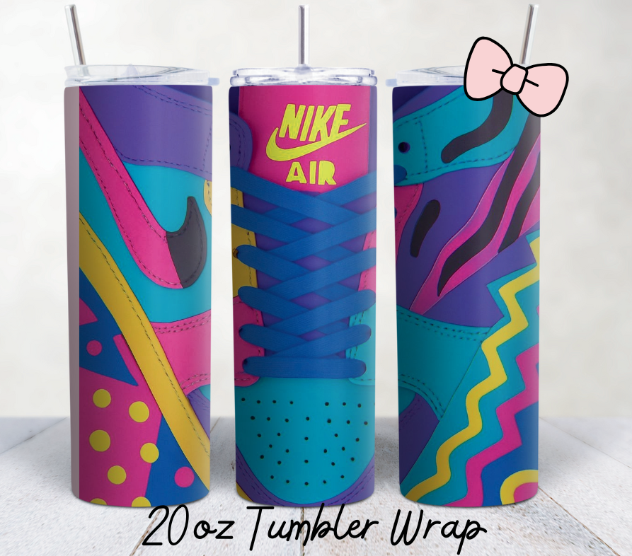 Retro Trainer Tumblers