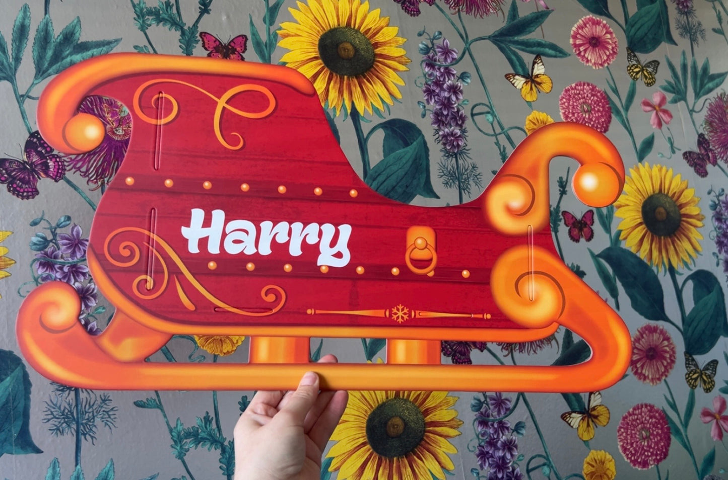 Personalised Santa Sleigh 🛷