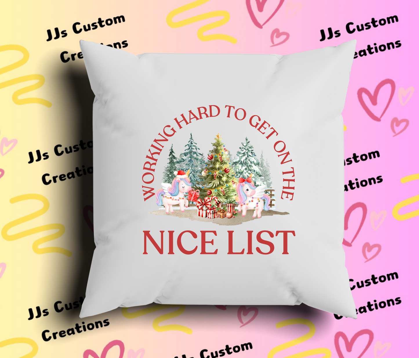 Nice List Cushion