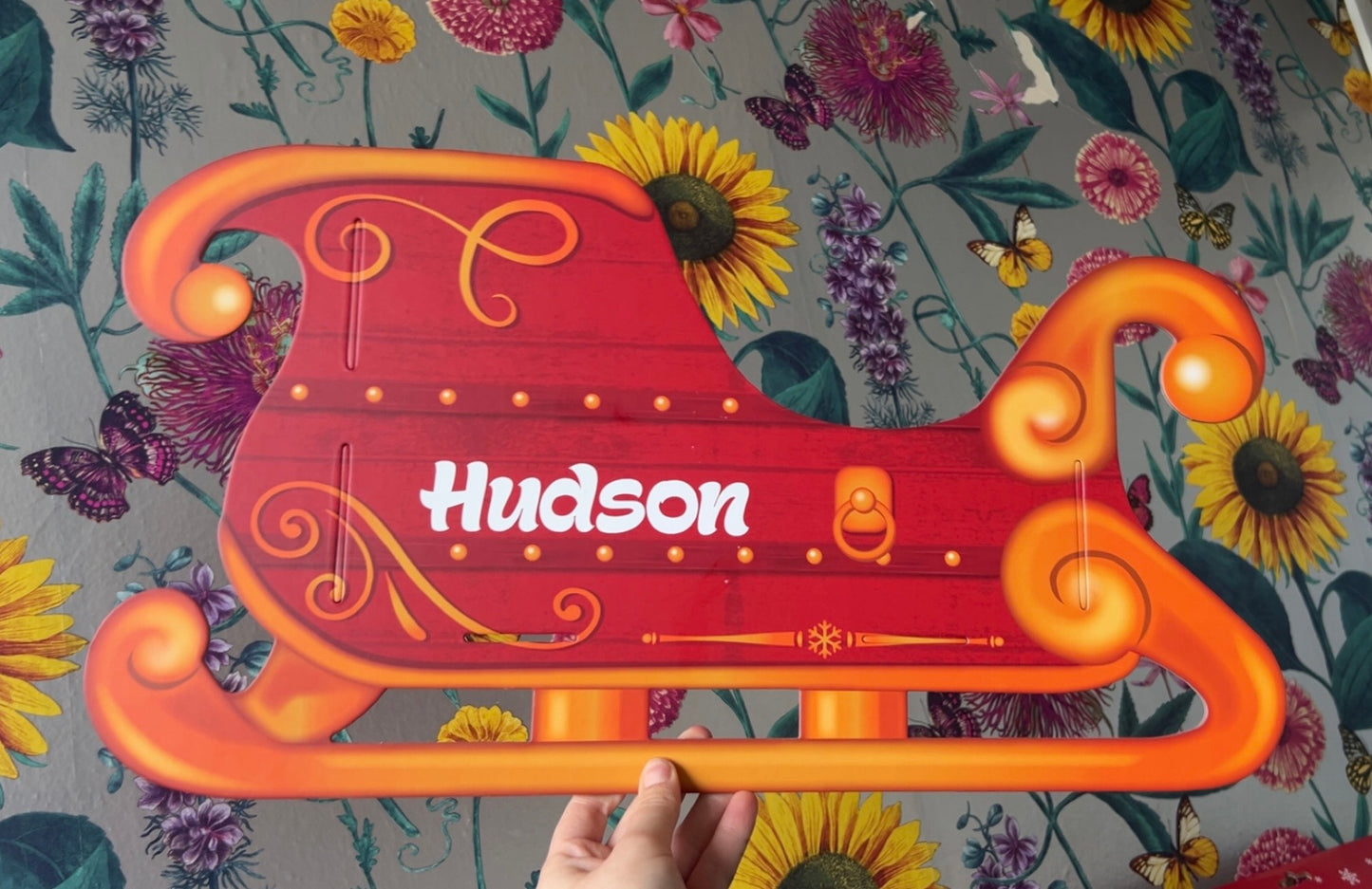 Personalised Santa Sleigh 🛷