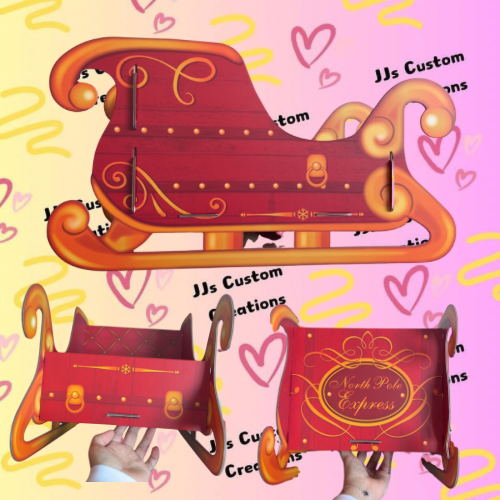 Personalised Santa Sleigh 🛷