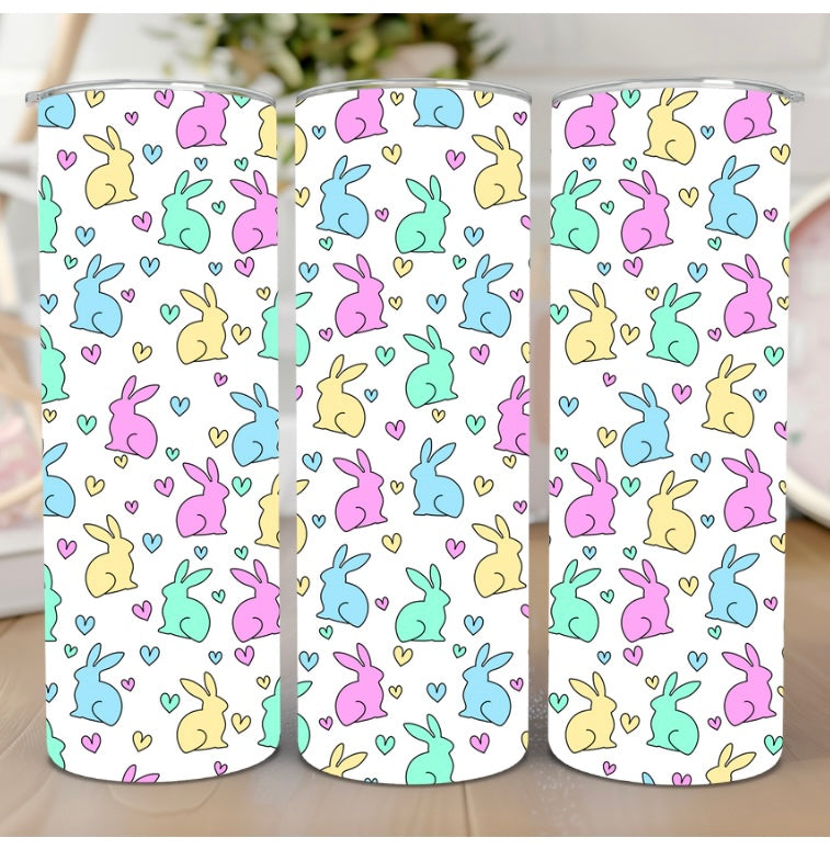 Pastel Bunny Tumbler