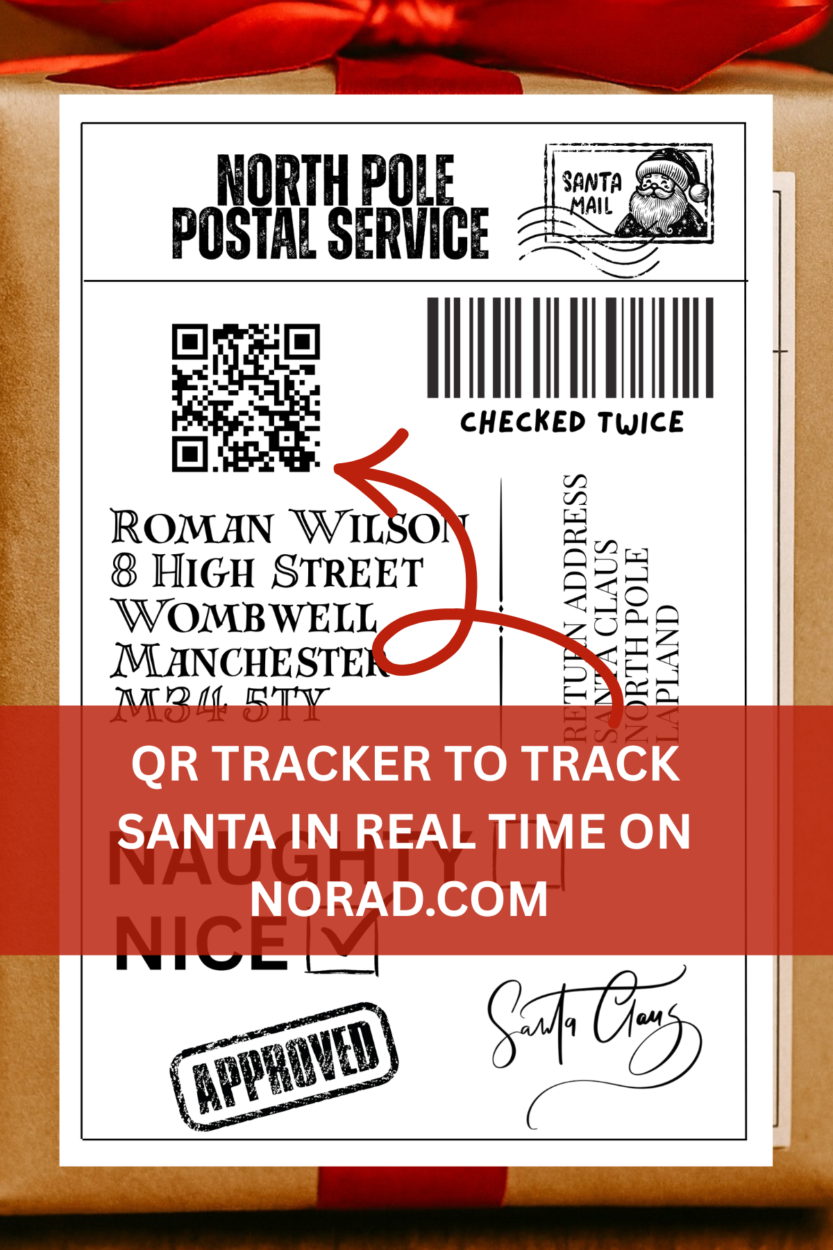 Santa Postage Label Bundle