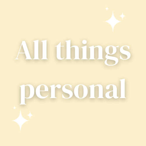 All Things Personal