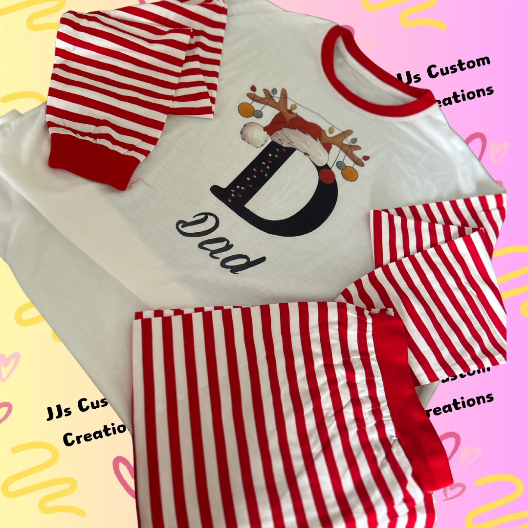 Men’s Striped Christmas Pyjamas