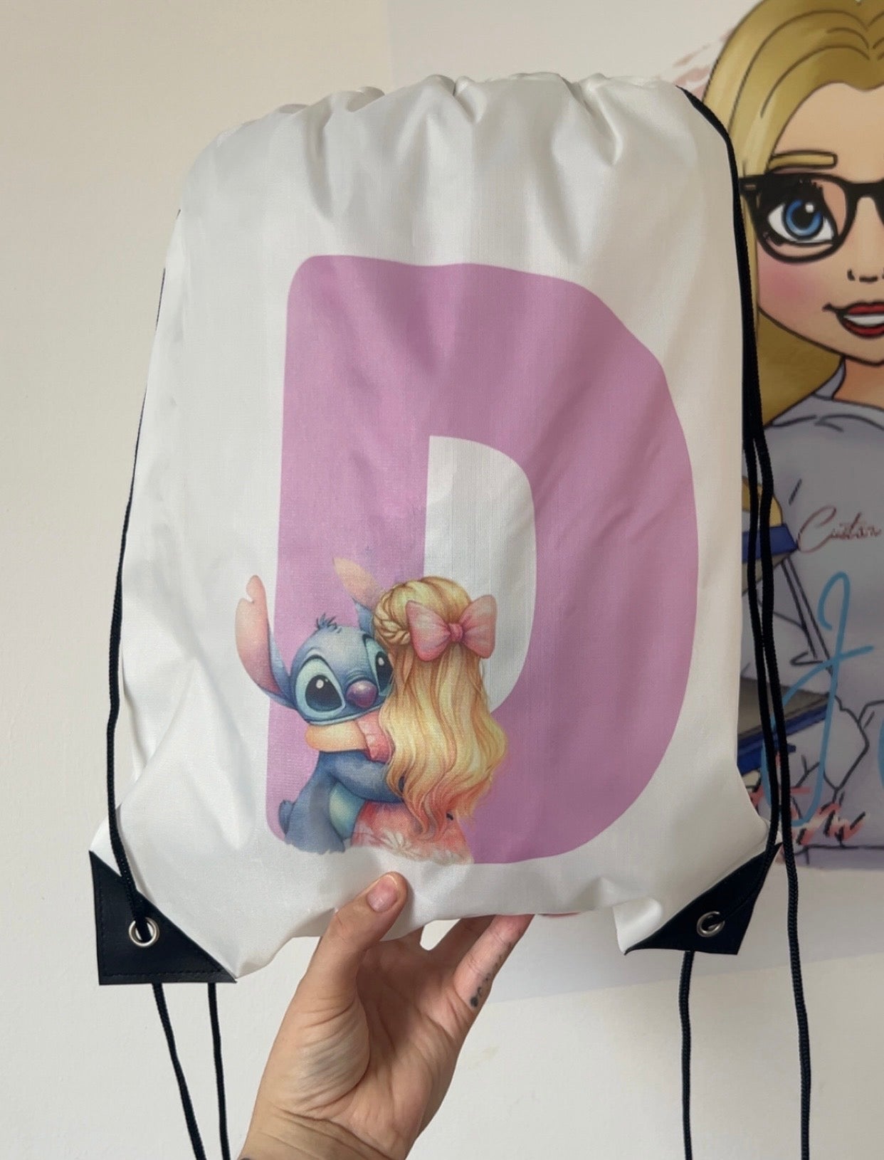 Personalised Drawstring Bag