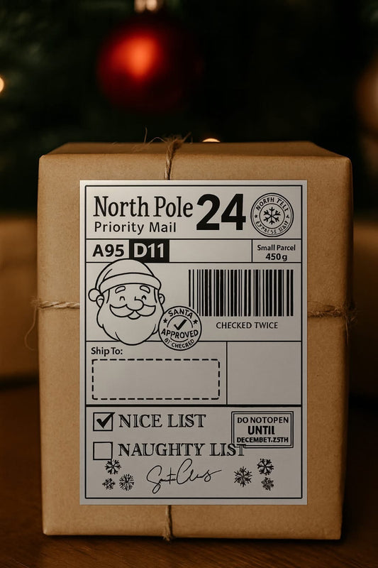 Santa Postage Labels