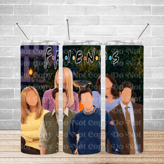 Friends 20oz tumbler | comedy tv show tumbler