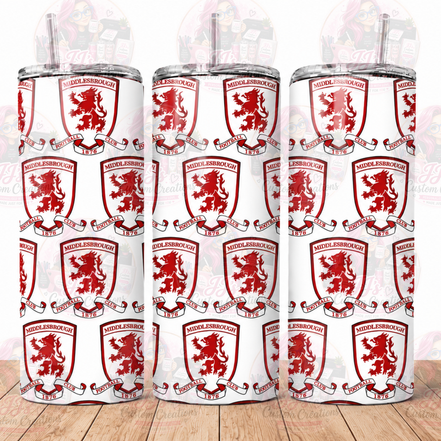 Football Team 20oz Tumblers