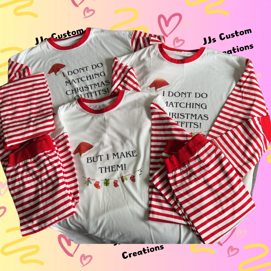 Men’s Striped Christmas Pyjamas