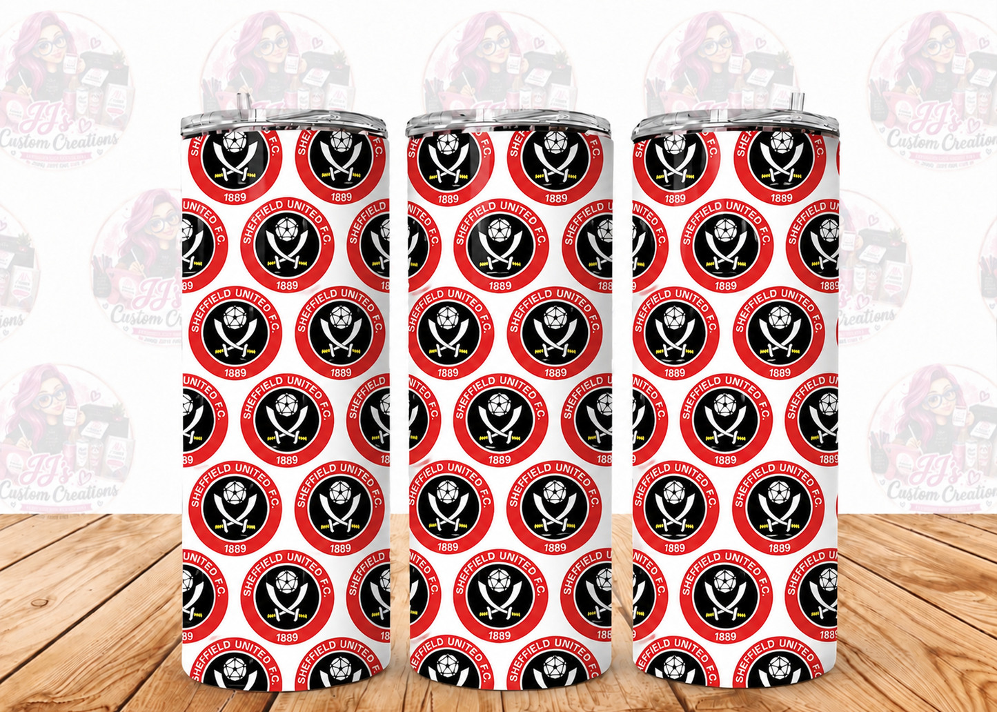 Football Team 20oz Tumblers