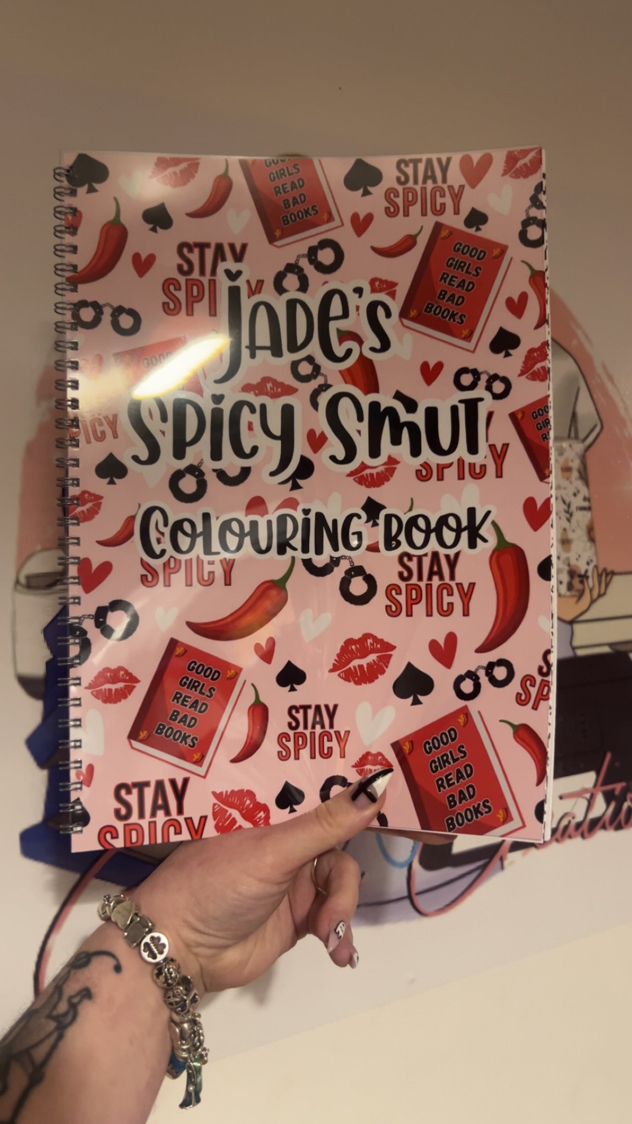 Spicy Smut Adult Colouring Book |Cheeky, Sassy & Relaxing Grown-Up Colouring Book | personalised spicy colouring book
