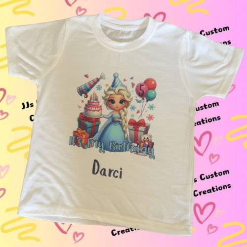 Personalised Kids tee