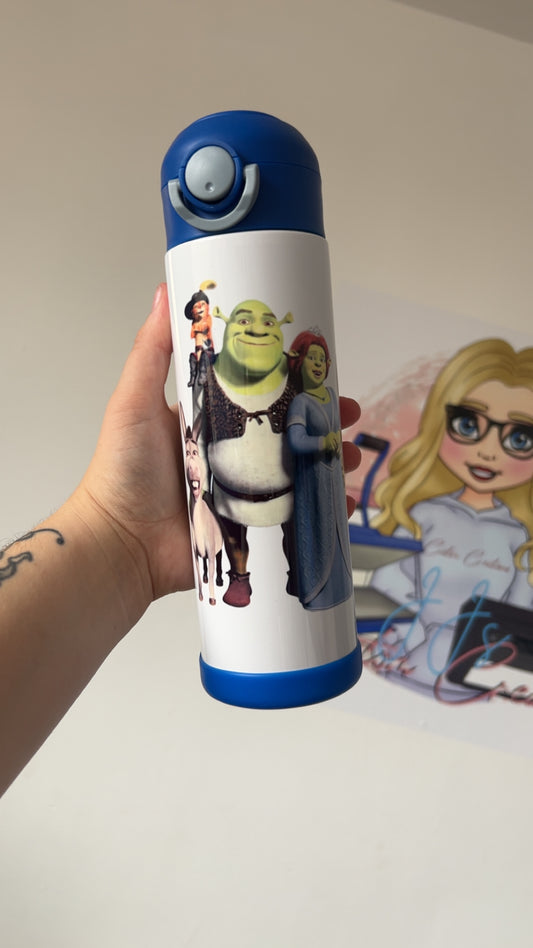 Custom Straw Bottle