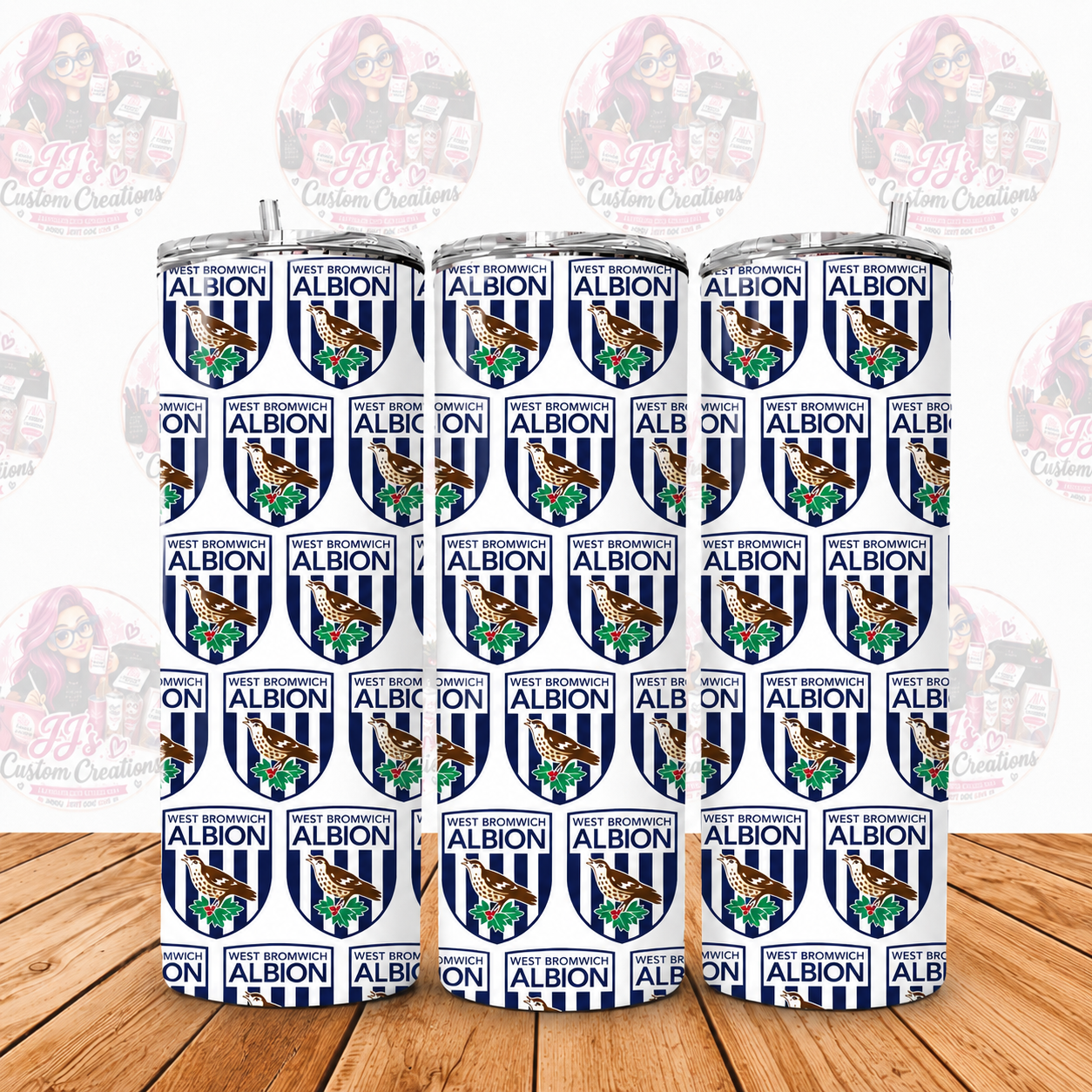 Football Team 20oz Tumblers