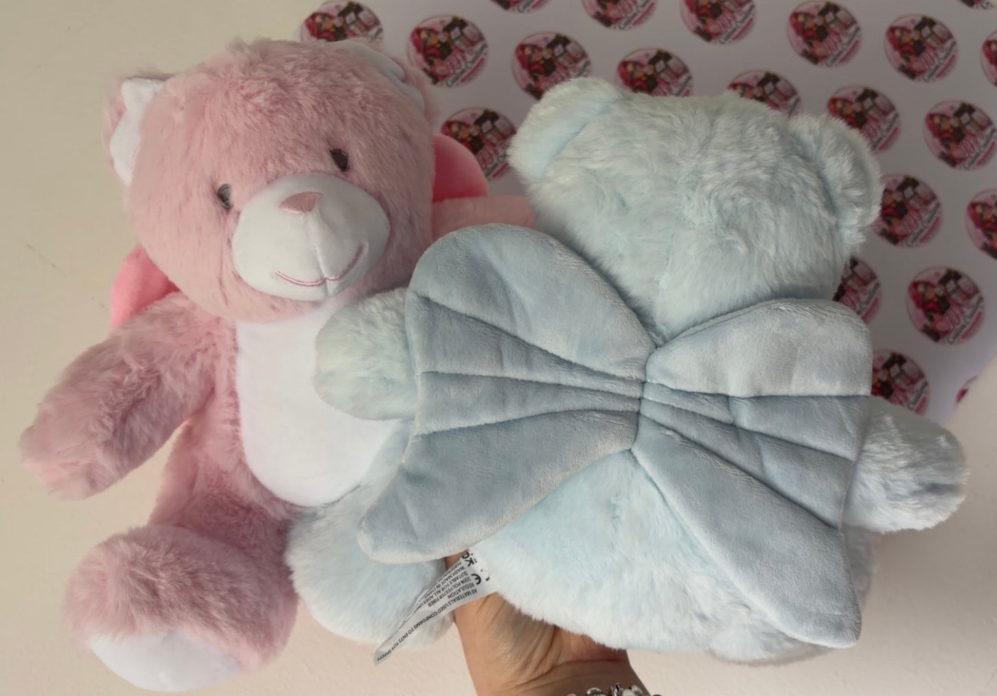 Memorial Teddy Bear with Wings