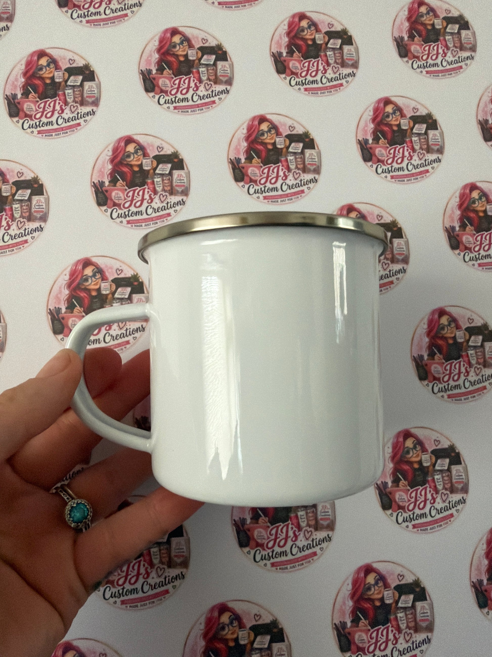 Personalised Camping Commander Face Mug Funny Camper Gift – product design image 2