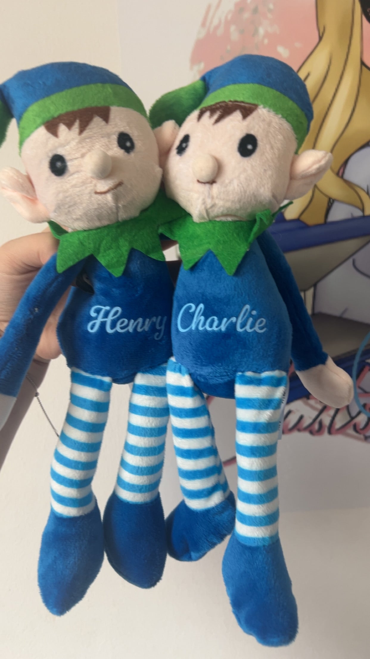 Personalised Elf Plush