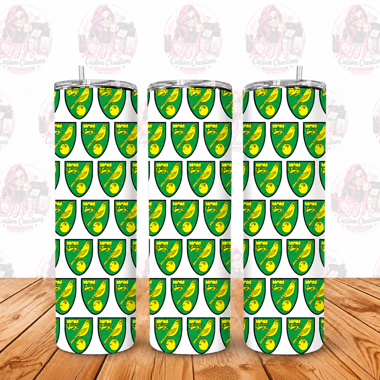 Football Team 20oz Tumblers