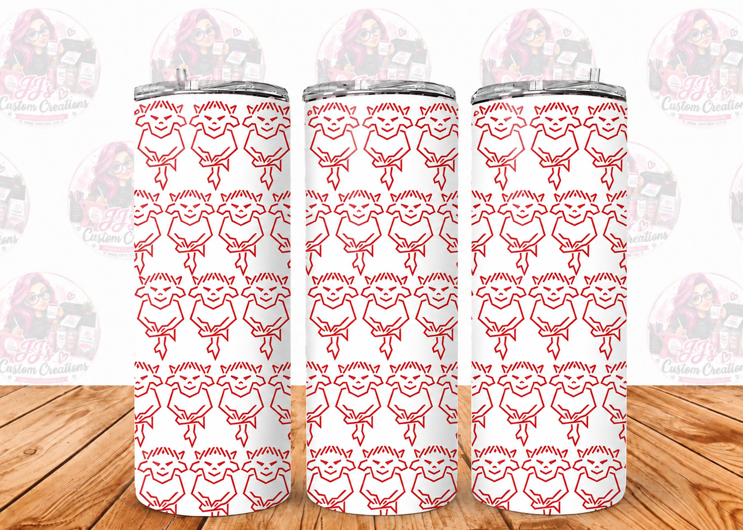Football Team 20oz Tumblers