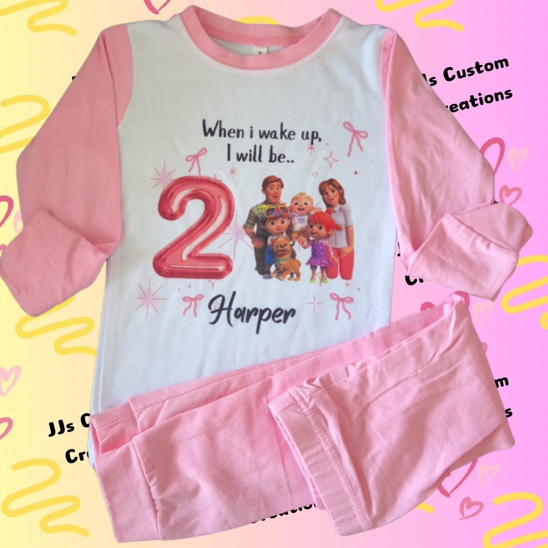 'When I Wake Up' Pyjamas