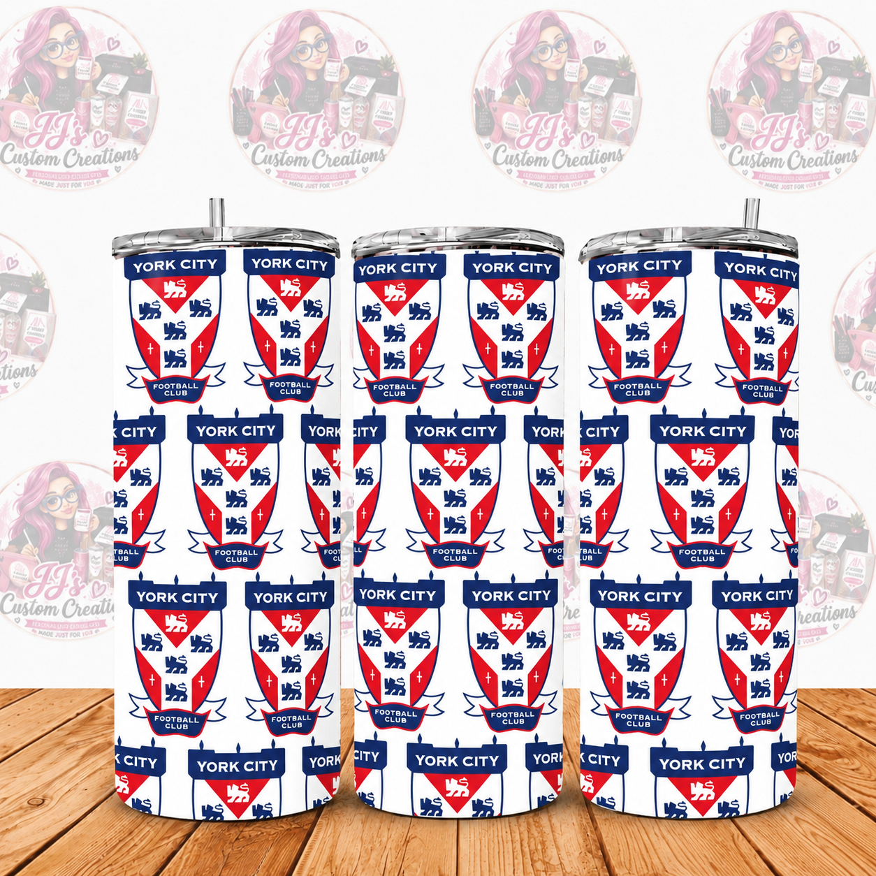 Football Team 20oz Tumblers