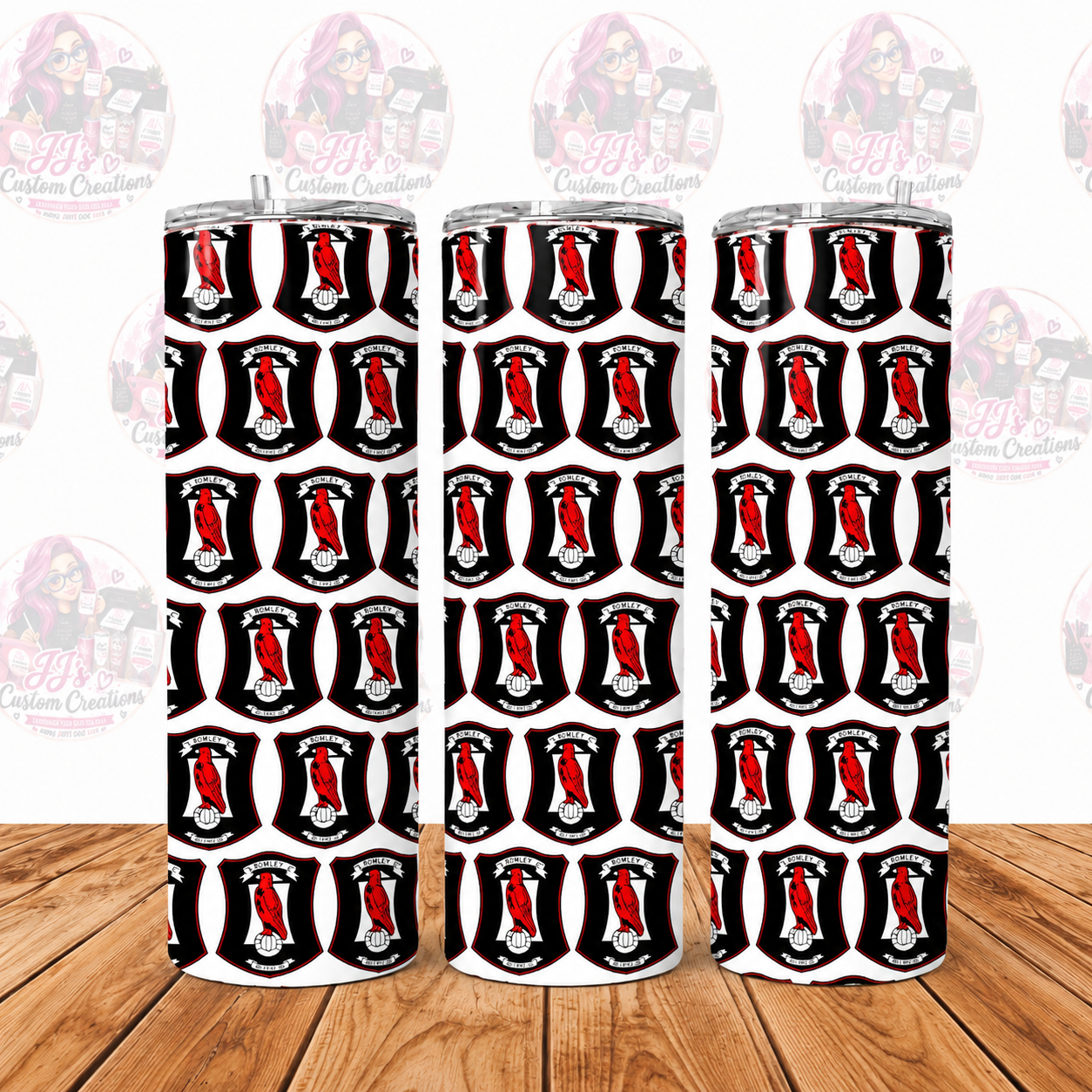 Football Team 20oz Tumblers