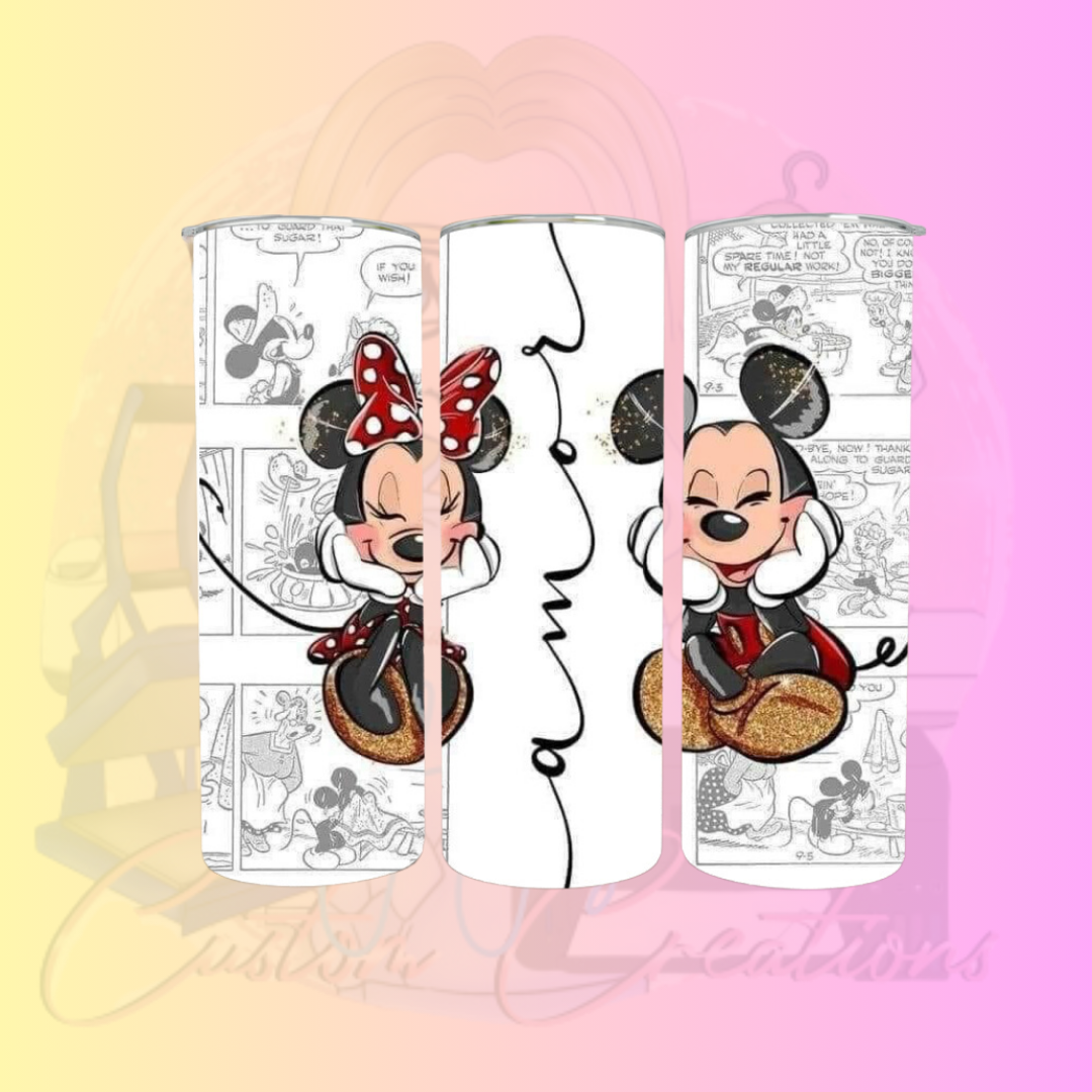 Mickey & Minnie  Tumbler