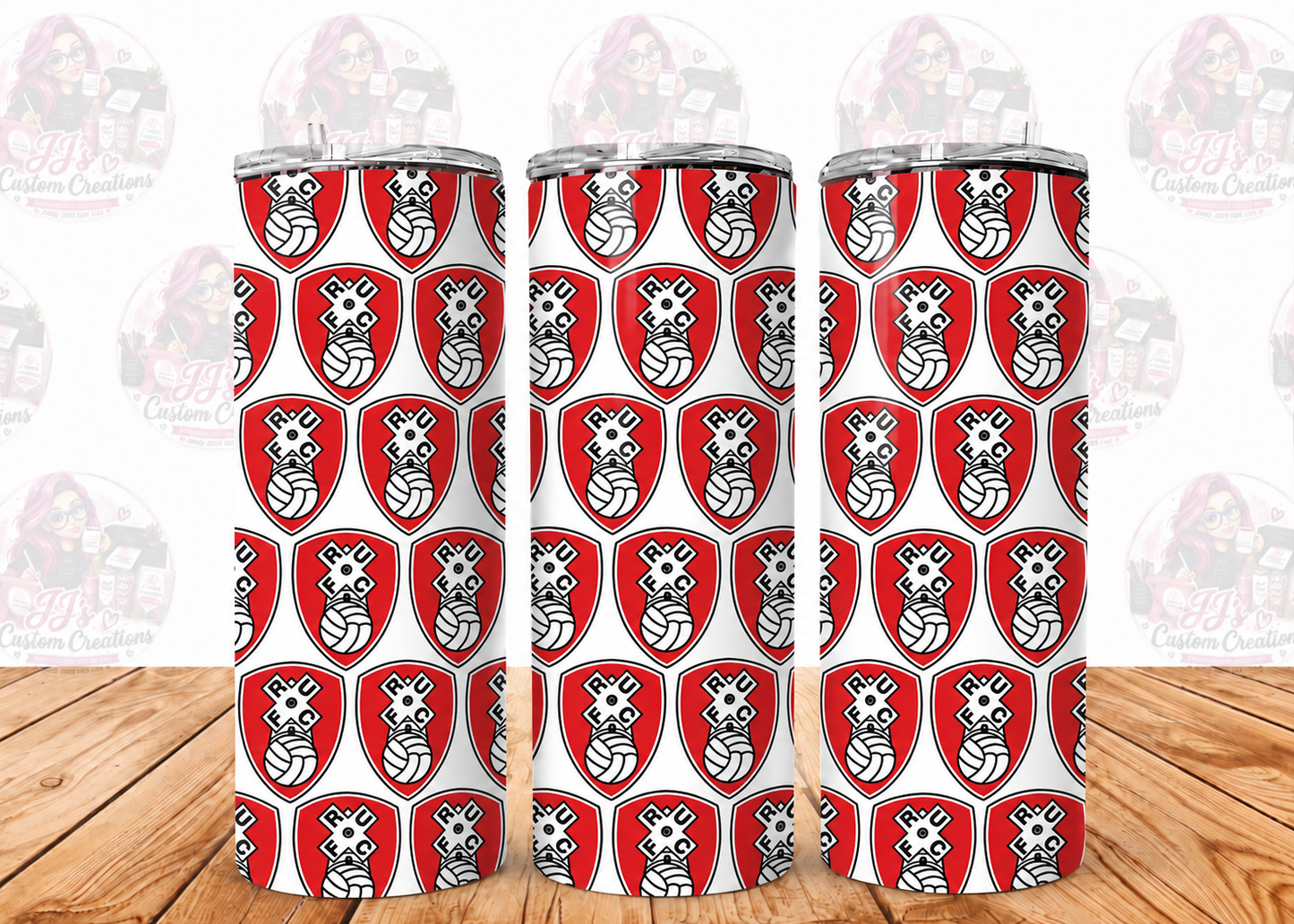 Football Team 20oz Tumblers