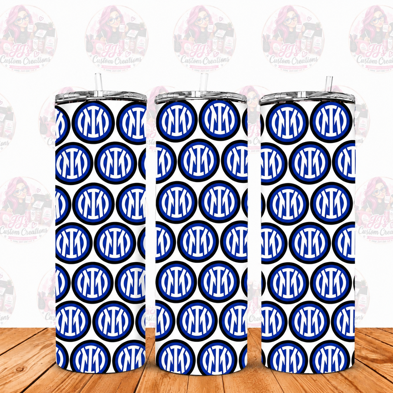 Football Team 20oz Tumblers