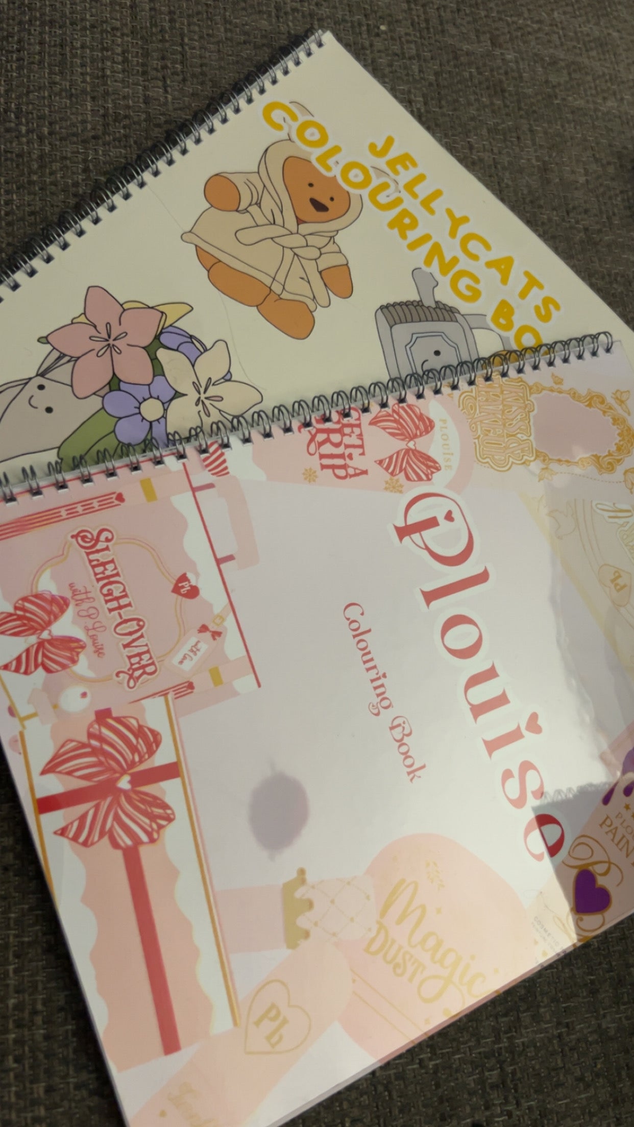 Jellycat Colouring Book | Personalised Colouring Book | Wire Bound, 20 Pages | Colouring for Kids & Adults
