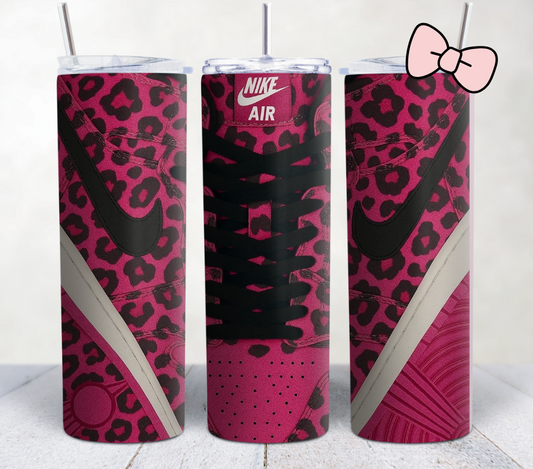 Leopard Print Trainer Tumblers