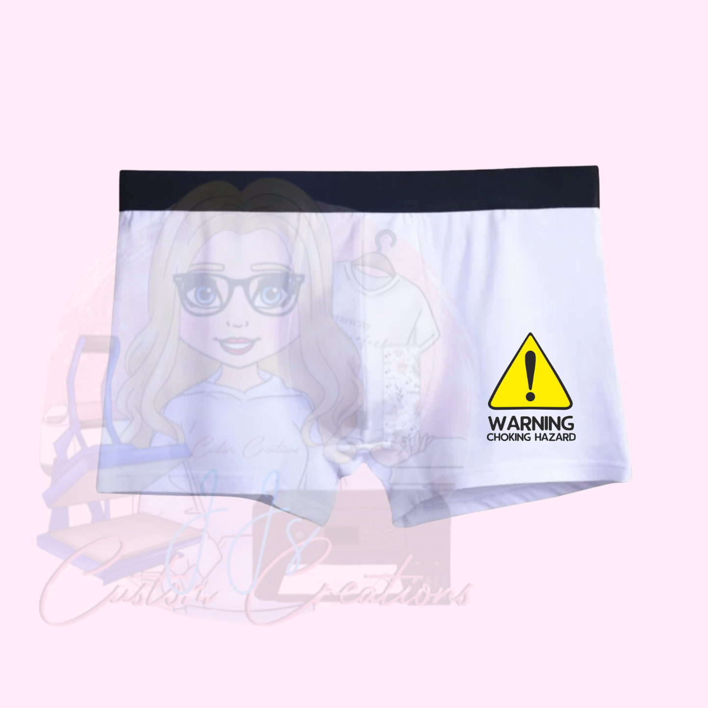 Men's Novelty Boxer Shorts - Funny Rude Graphic Underwear for Adults | Grey boxers