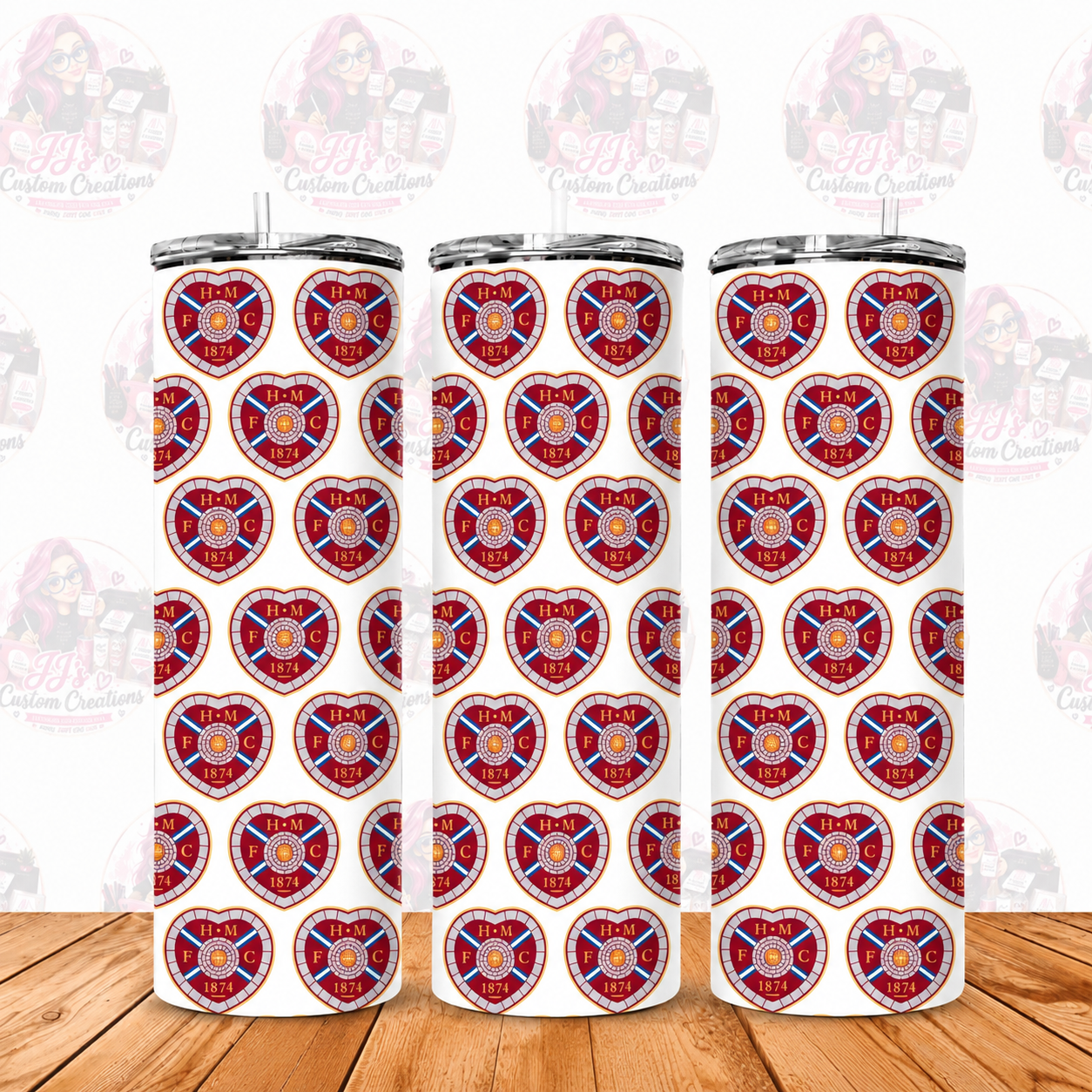 Football Team 20oz Tumblers