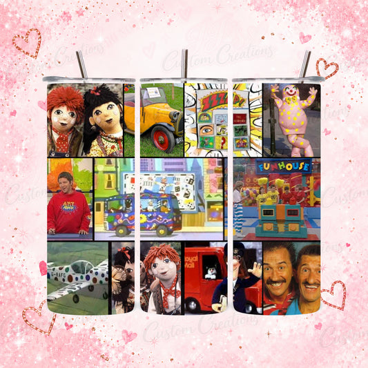 90s TV 20oz Tumbler Nostalgia Gift – main product image