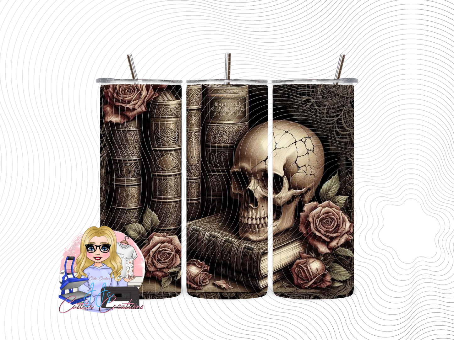 Dark Romance Book 20oz Tumbler