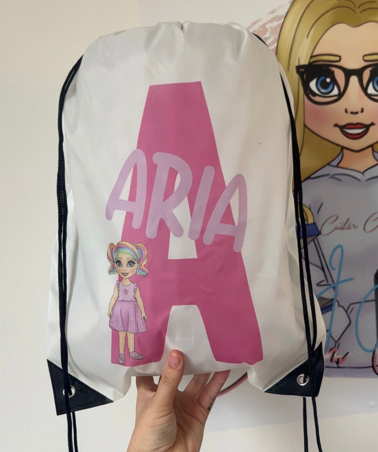 Personalised Drawstring Bag