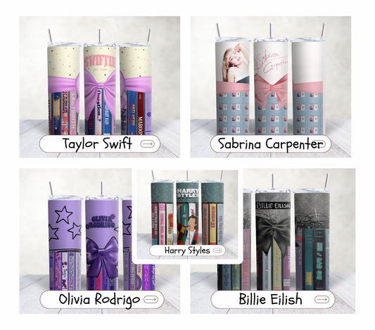 Pop stars Tumblers