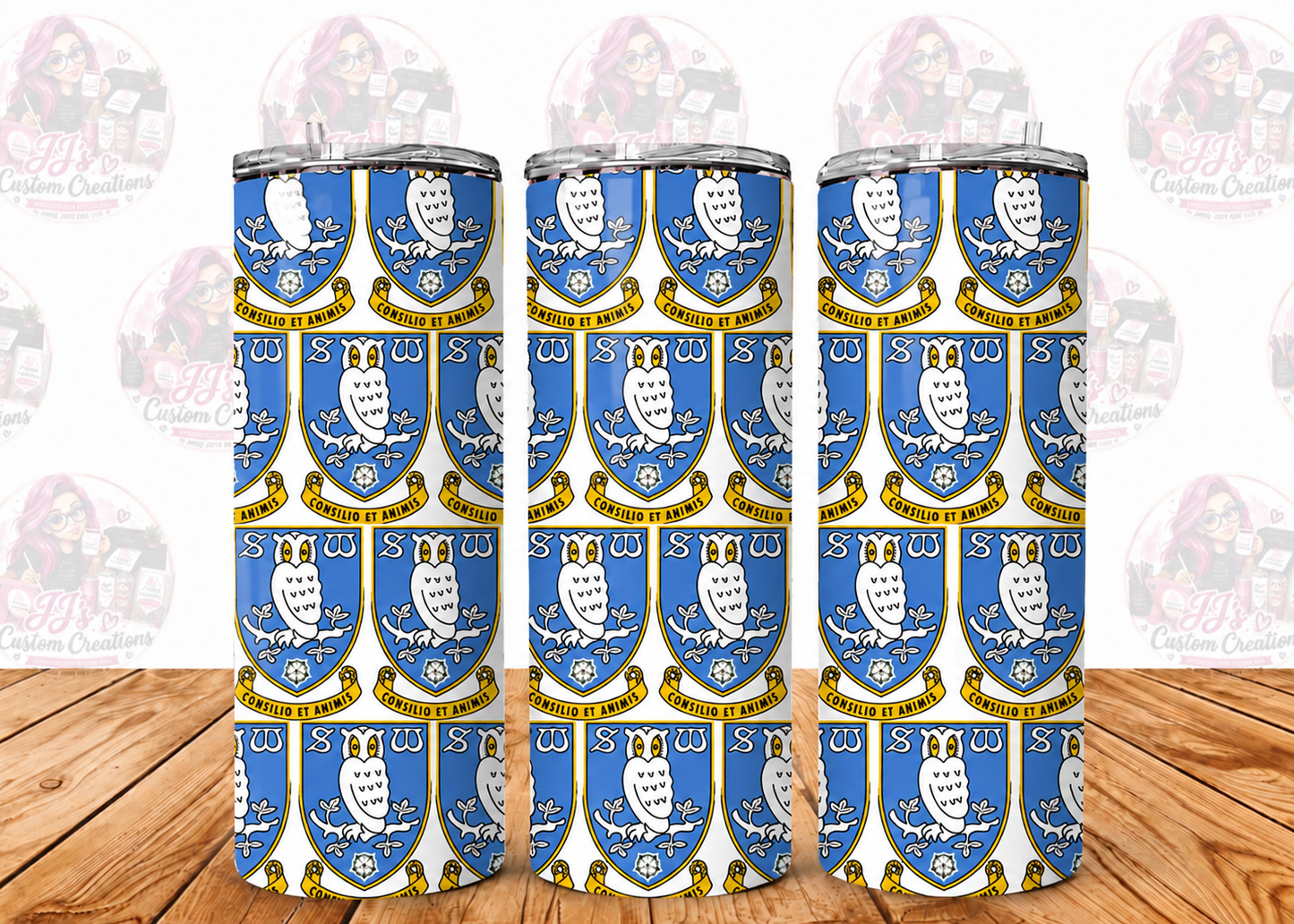 Football Team 20oz Tumblers