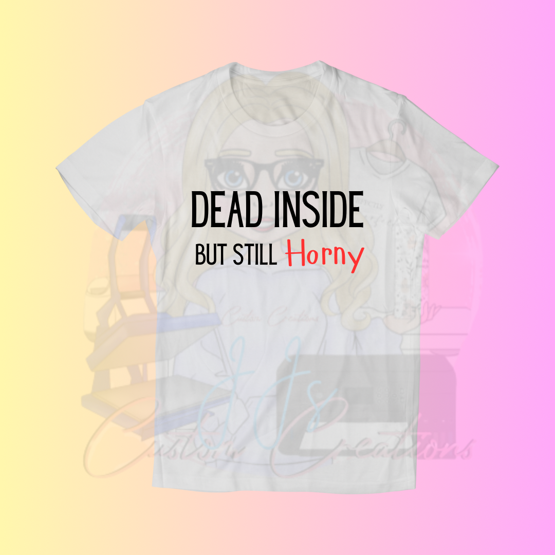 Dead inside tee