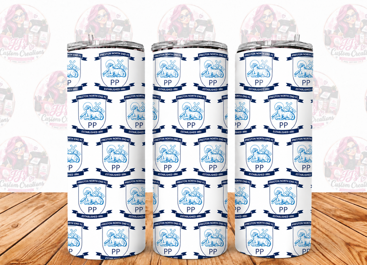 Football Team 20oz Tumblers
