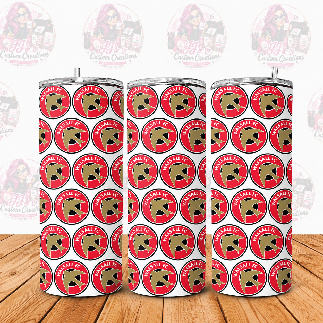 Football Team 20oz Tumblers