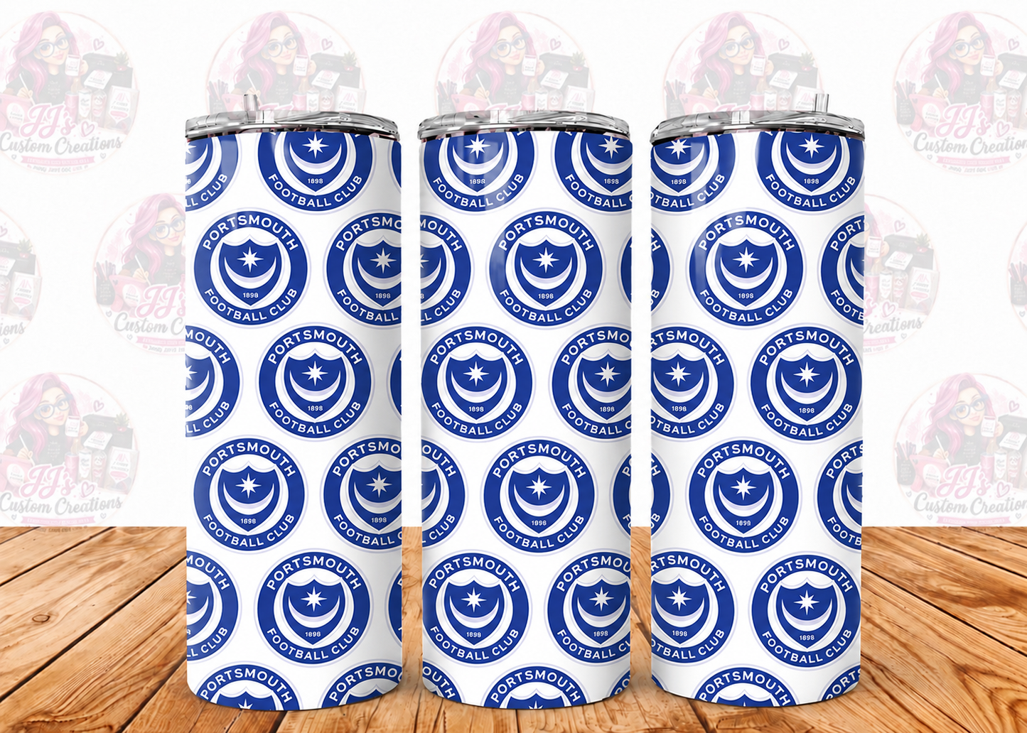 Football Team 20oz Tumblers