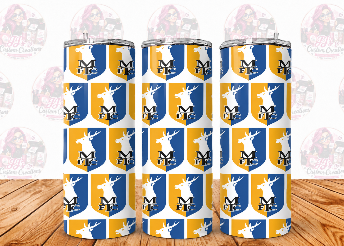 Football Team 20oz Tumblers