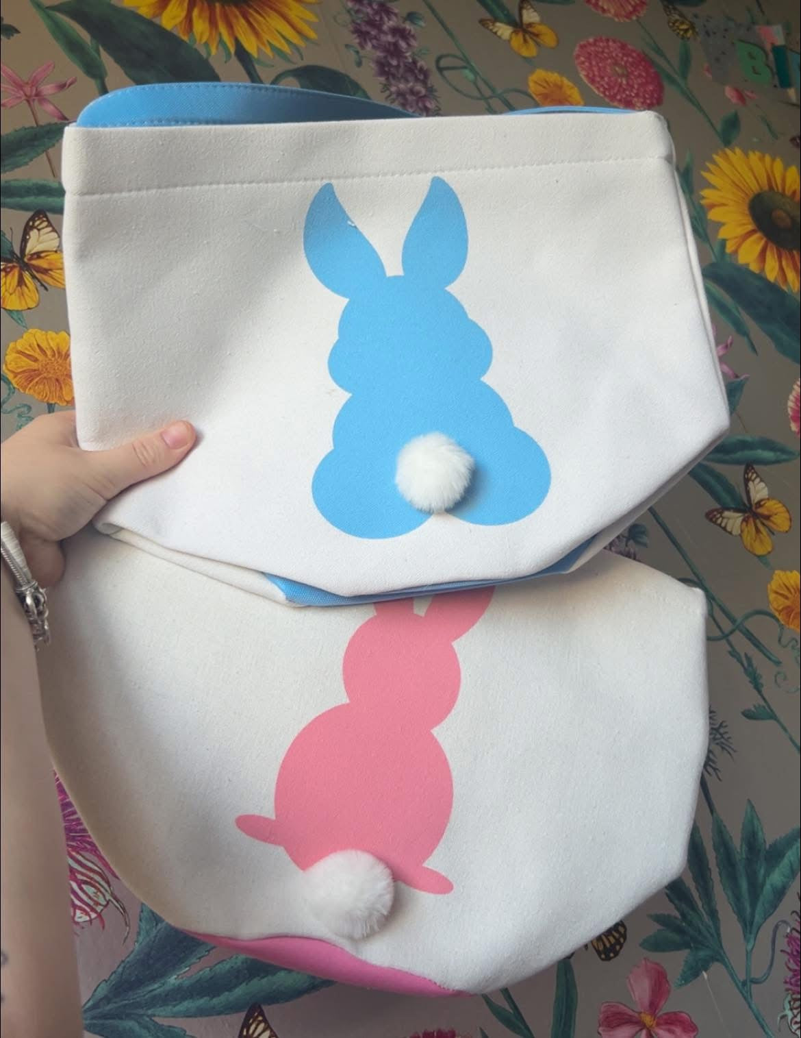 Large Easter Bunny Bags | personalised Easter bag | custom Easter bag