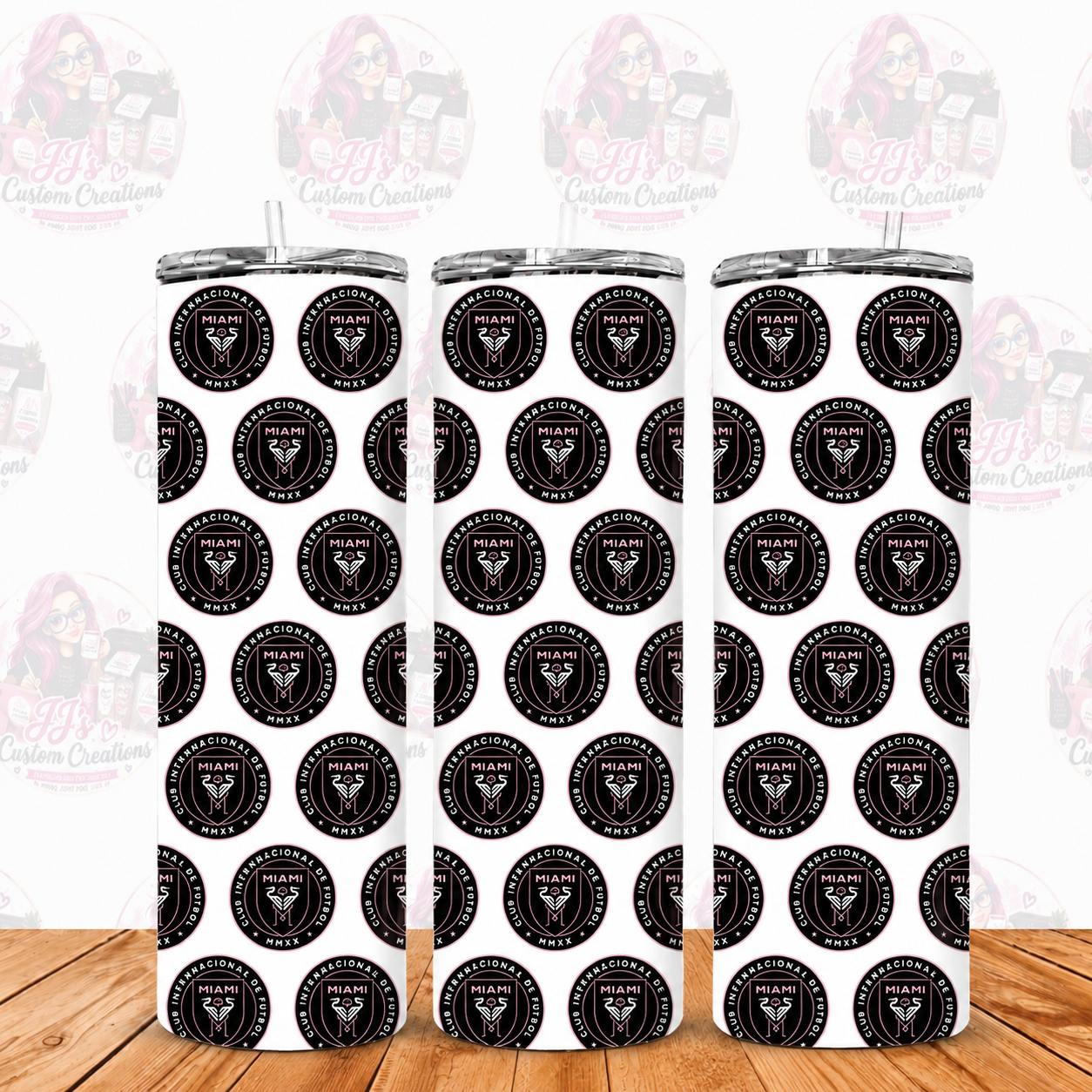 Football Team 20oz Tumblers