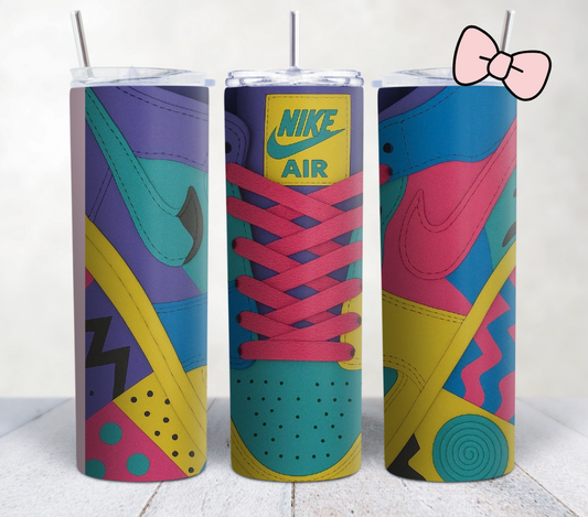 Retro Trainer Tumblers