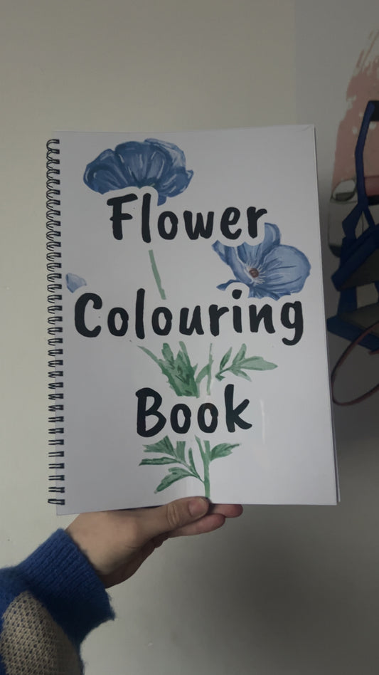Flowers Colouring Book