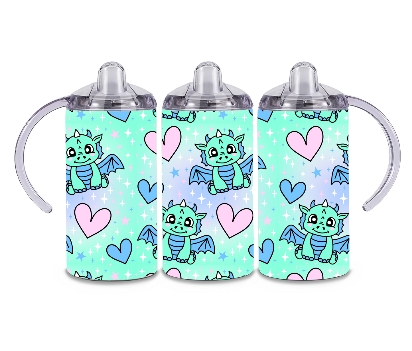 Cute Dragon Sippy Cup Tumbler
