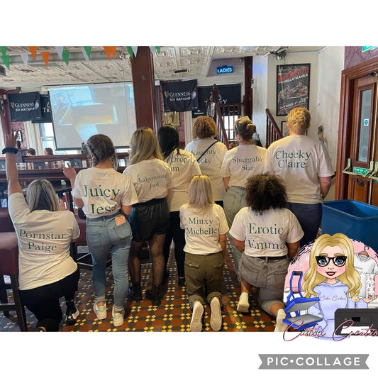 Adults Custom T-Shirt | personalised printed tee | unisex fit